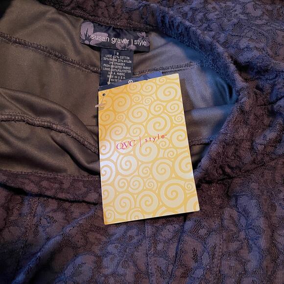 Susan Graves Style Lace gray Long Skirt Size Small Women's Clothing - Picture 6 of 8